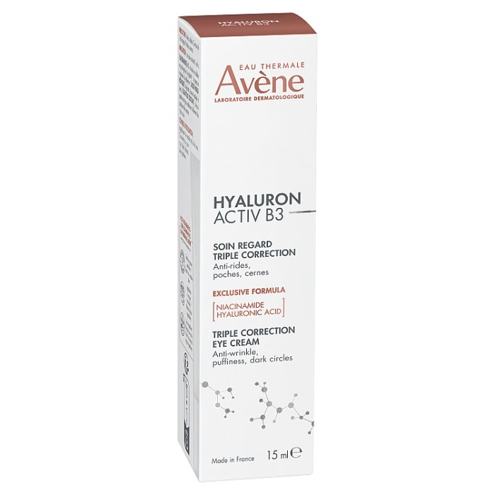 Avene Hyaluron Activ B3 krem pod oczy o działaniu korygującym, 15 ml