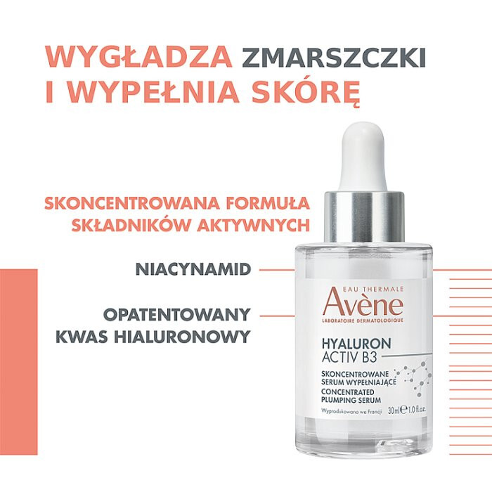 Avene Hyaluron Activ B3 serum wypełniające do twarzy, 30 ml