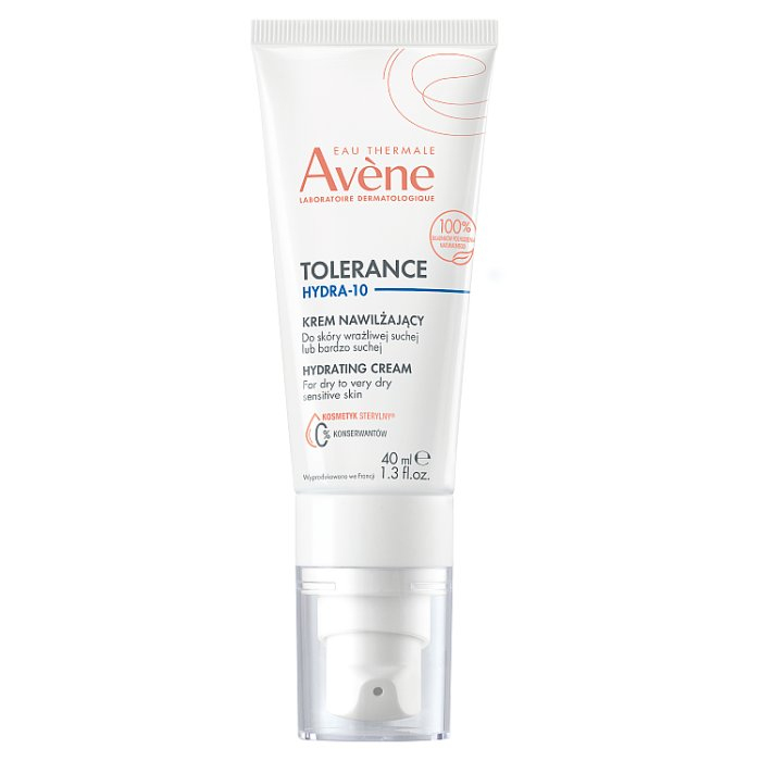 Avene Tolerance Hydra-10 krem do skóry suchej i wrażliwej, 40 ml