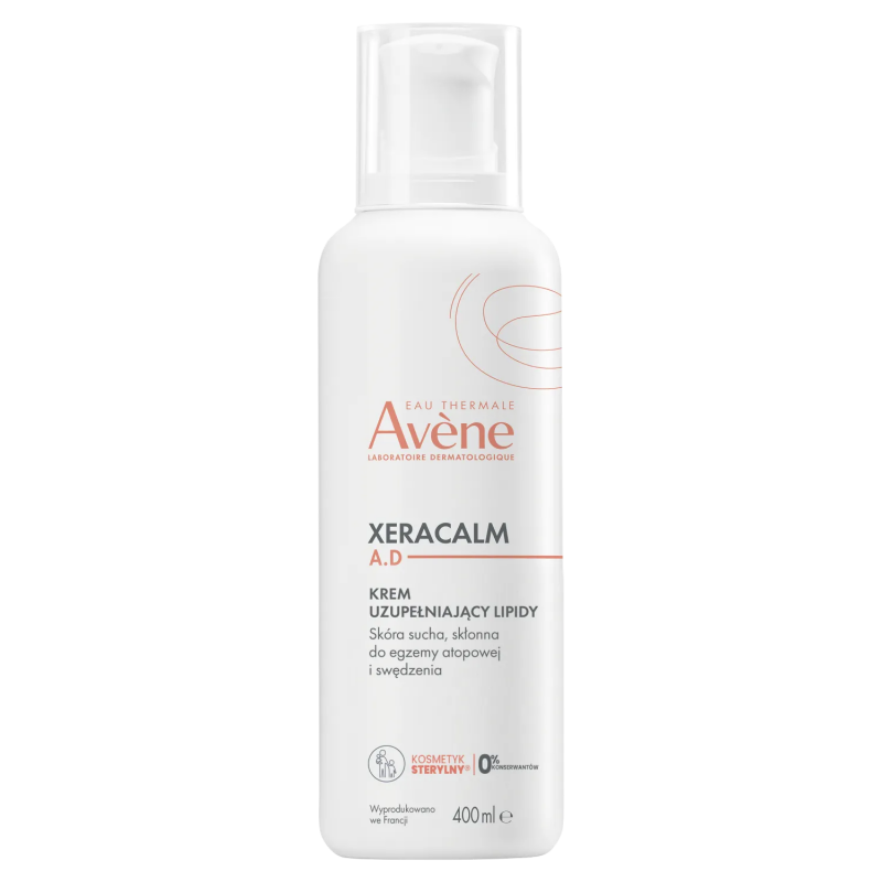 Avene Xeracalm A.D. Krem uzupełniający lipidy, 400 ml