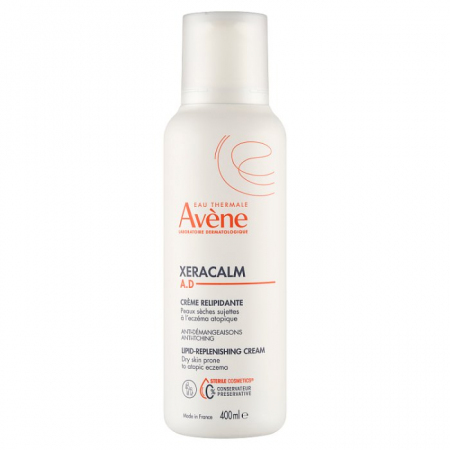 Avene Xeracalm A.D. krem uzupełniający lipidy przeciw swędzeniu, 400 ml