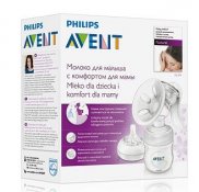 AVENT NATURAL Laktator ręczny 1 szt. +  Butelka 260 ml GRATIS!!