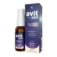 Avit Sen spray z melatoniną i rumiankiem na problemy z zasypianiem, 30 ml