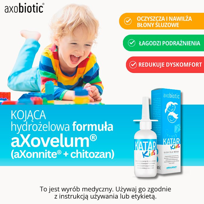 Axobiotic Katar Kids spray do nosa dla dzieci, 30 ml