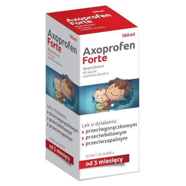Axoprofen Forte zawiesina doustna 40mg/ml 100 ml