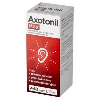 Axotonil aerozol do uszu 440 mg/ml 10 ml