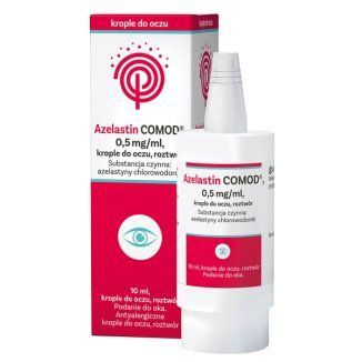 Azelastin Comod 0,5mg/ml krople do oczu 10 ml
