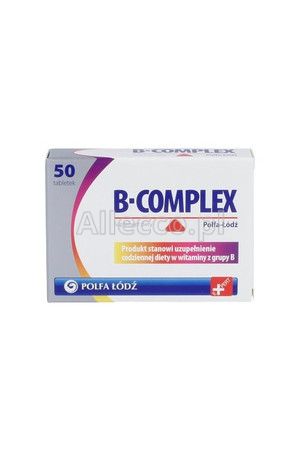 B-Complex tabletki, 50 szt.