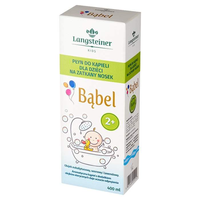 Bąbel Płyn do kąpieli dla dzieci na zatkany nosek, 400 ml