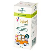 Bąbel Travel płyn z imbirem dla dzieci, 125 ml