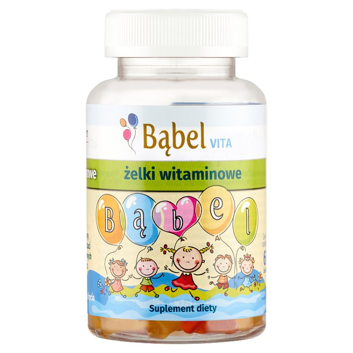 Bąbel Vita żelki witaminowe dla dzieci, 60 szt.