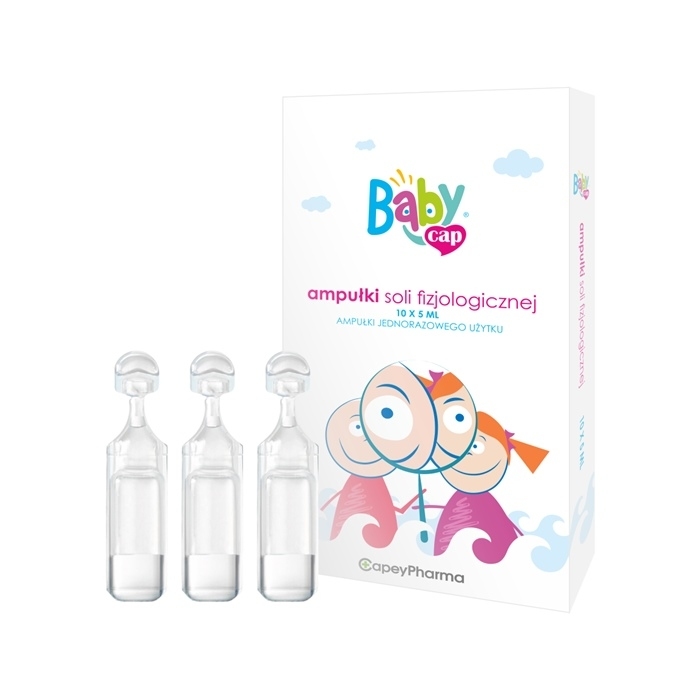 Babycap ampułki soli fizjologicznej 10 x 5 ml