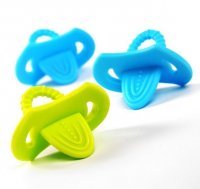 BABYONO Elastyczne gryzaki dla niemowląt 2 szt.