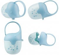 BABYONO Pojemnik na smoczek Słonik - 1 szt.
