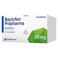 Baclofen 25 mg, 50 tabletek
