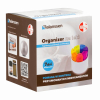 Balanssen Tygodniowy organizer na leki 4 pory dnia, 1 szt.