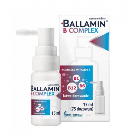 Ballamin B Complex spray podjęzykowy, 15 ml