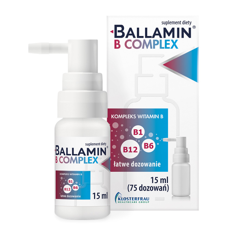 Ballamin B Complex spray podjęzykowy, 15 ml