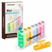 Ballanssen Tygodniowe etui na leki 4 pory dnia, 1 szt.