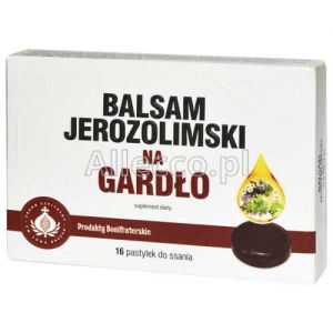 Balsam Jerozolimski na gardło 16 pastyl.