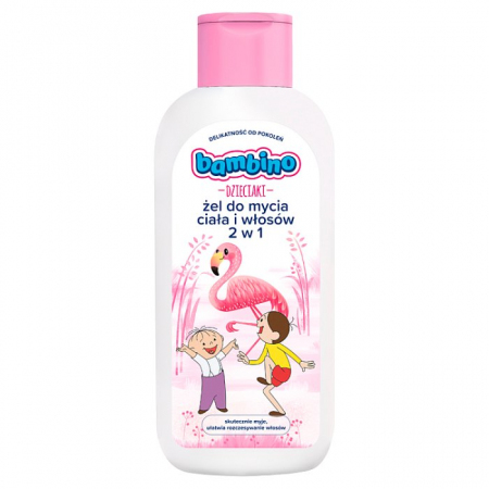 BAMBINO Dzieciaki Żel do mycia ciała i włosów 2 w 1 400 ml