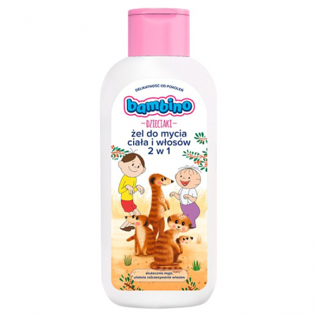 BAMBINO Dzieciaki Żel do mycia ciała i włosów 2 w 1 400 ml