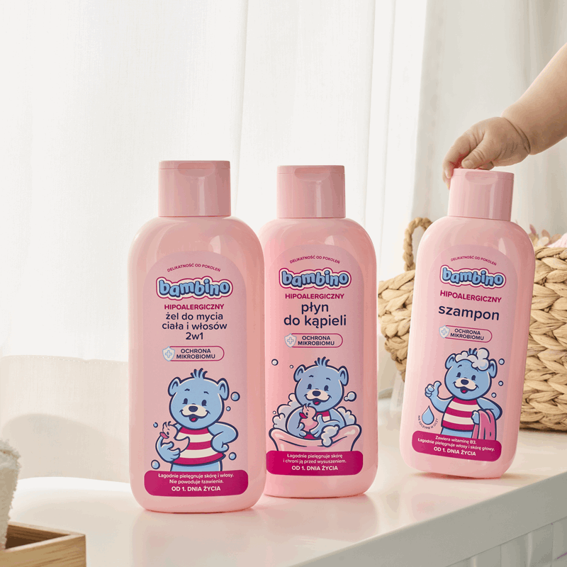 Bambino Hipoalergiczny płyn do kąpieli, 400 ml