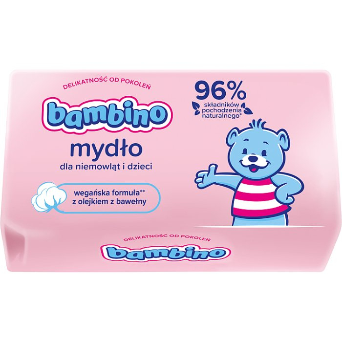 Bambino Mydło dla niemowląt i dzieci w kostce, 90 g