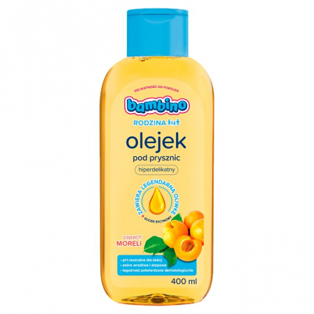 BAMBINO Rodzina Olejek pod prysznic morela 400 ml