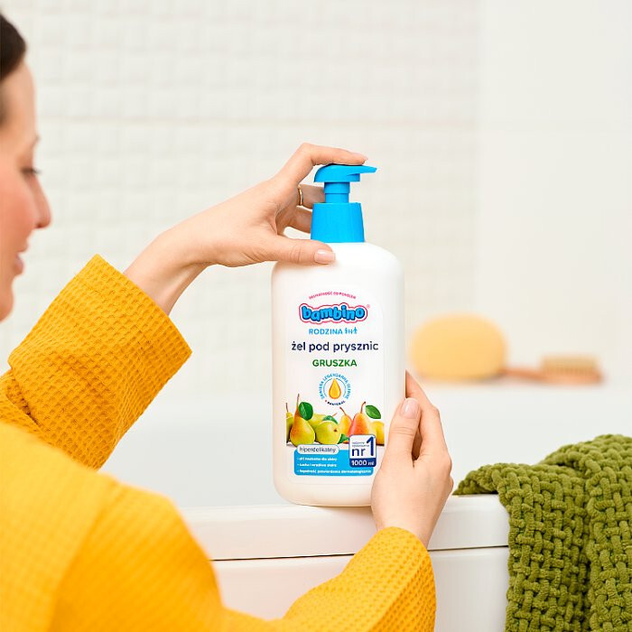 Bambino Rodzina Żel pod prysznic o zapachu gruszki, 1000 ml