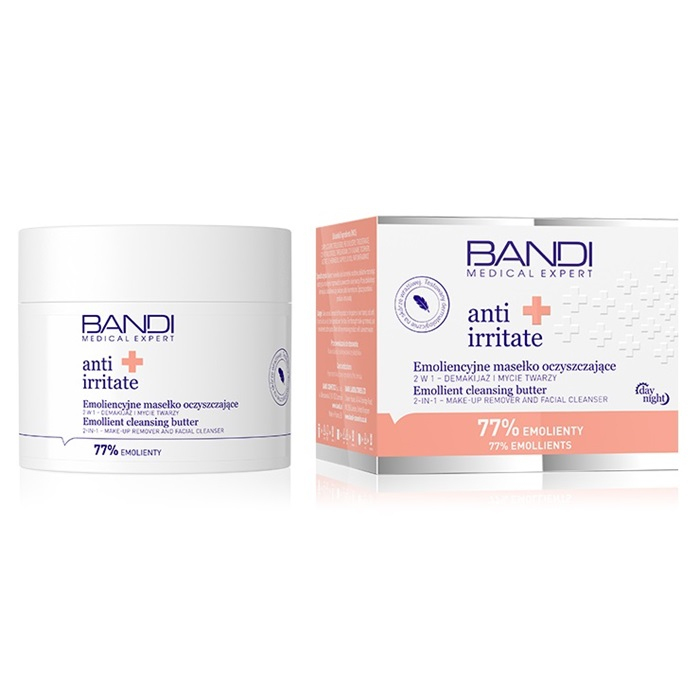 Bandi Anti Irritate emoliencyjne masełko oczyszczające 2w1, 90 ml