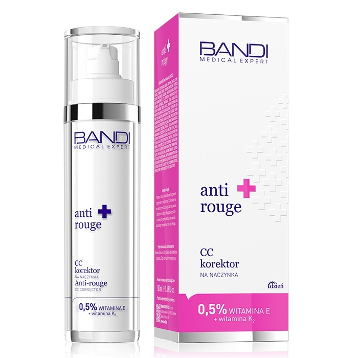 Bandi Anti Rouge CC korektor na naczynka, 50 ml