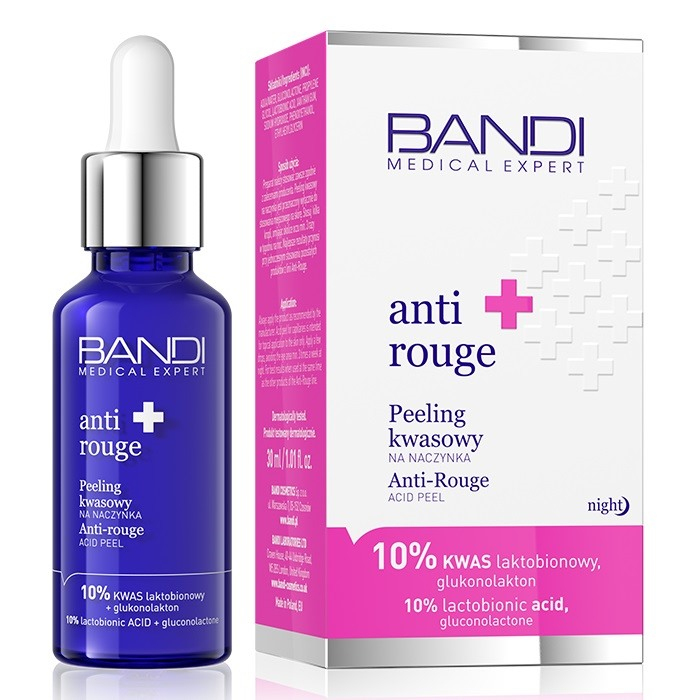 Bandi Anti Rouge peeling kwasowy na naczynka, 30 ml
