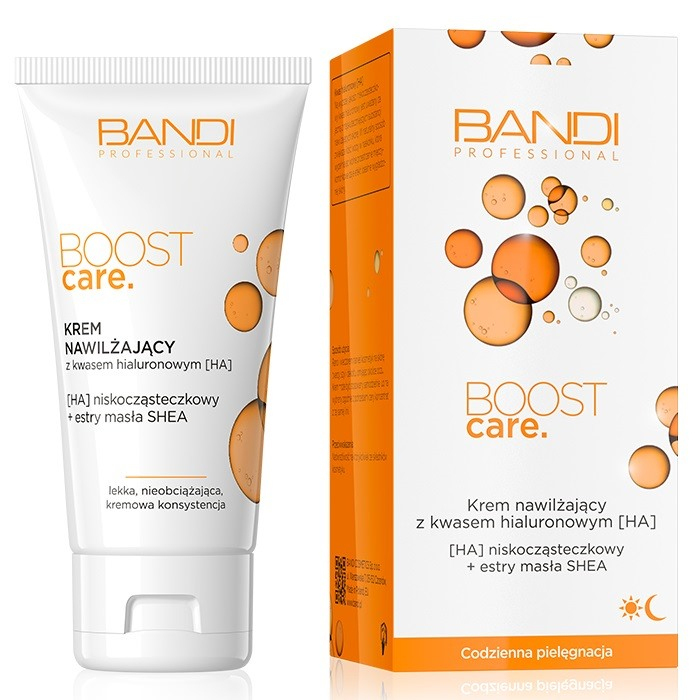 Bandi Boost Care krem nawilżający z kwasem hialuronowym, 50 ml