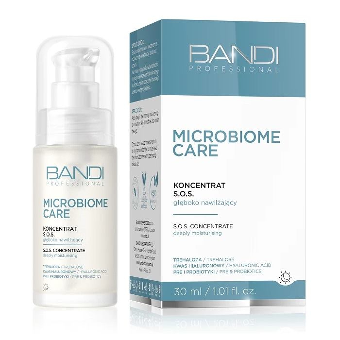 Bandi Koncentrat S.O.S. głęboko nawilżający do twarzy, 30 ml