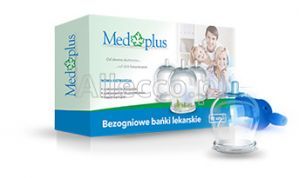 Bańki bezogniowe z pompką ergonomiczną 12 szt.