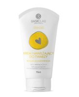 BasicLab Famillias krem nawilżający do twarzy, bogata konsystencja, 75 ml