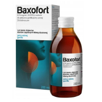 Baxofort 0,74 mg/ml roztwór do płukania gardła i jamy ustnej, 200 ml