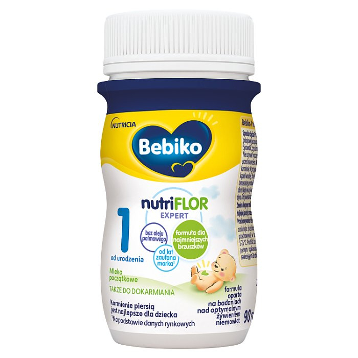 Bebiko 1 mleko początkowe od urodzenia gotowe płyn 90 ml, 24 szt.