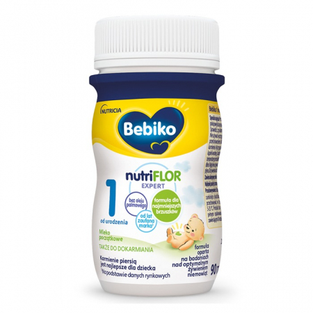 Bebiko 1 Mleko początkowe dla niemowląt od urodzenia 90 ml