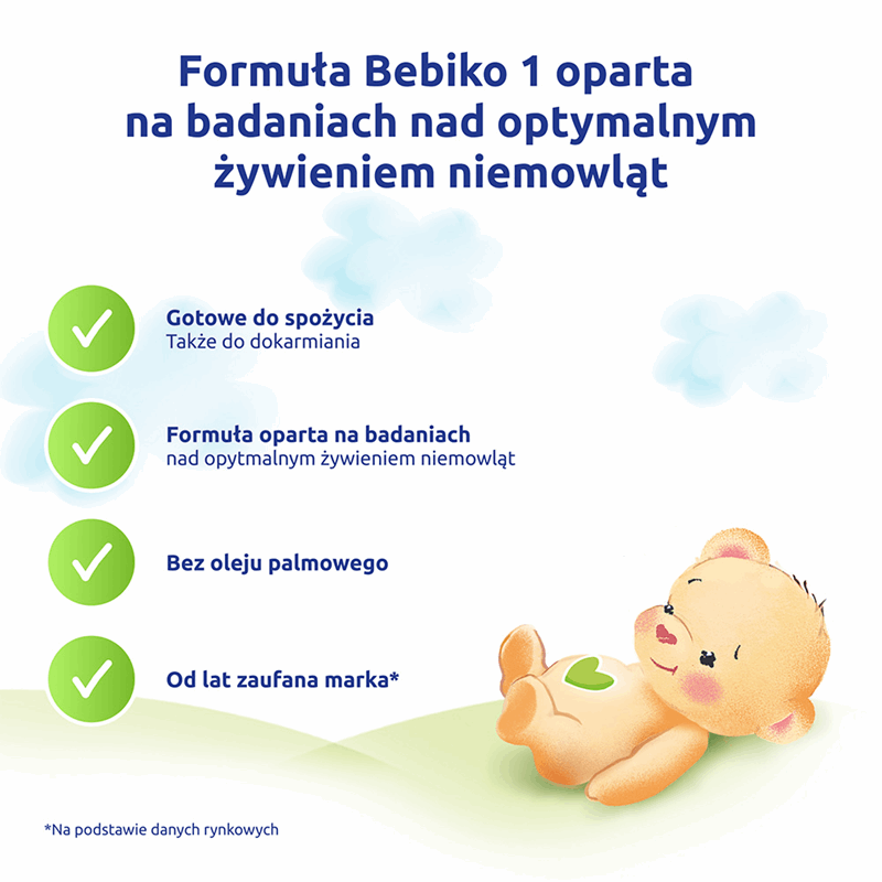 Bebiko 1 Nutriflor Expert mleko początkowe gotowe do spożycia, 200 ml