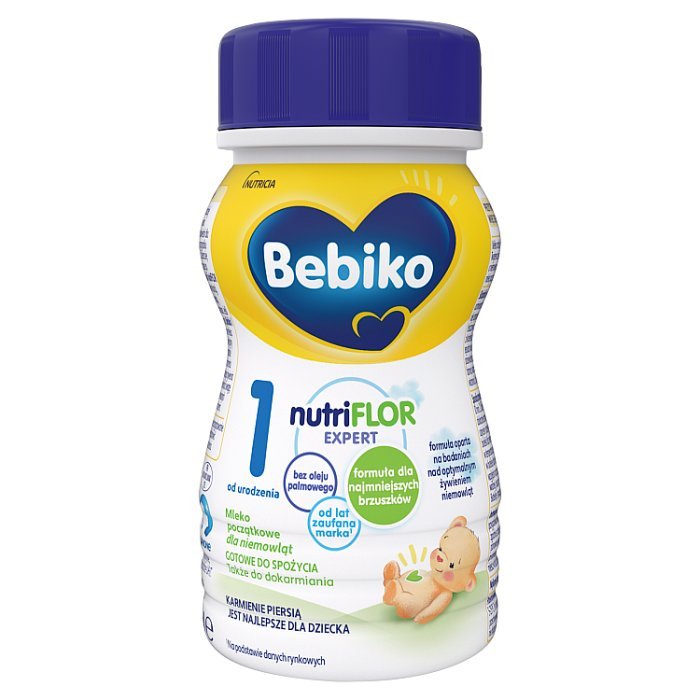 Bebiko 1 Nutriflor Expert mleko początkowe gotowe do spożycia, 200 ml