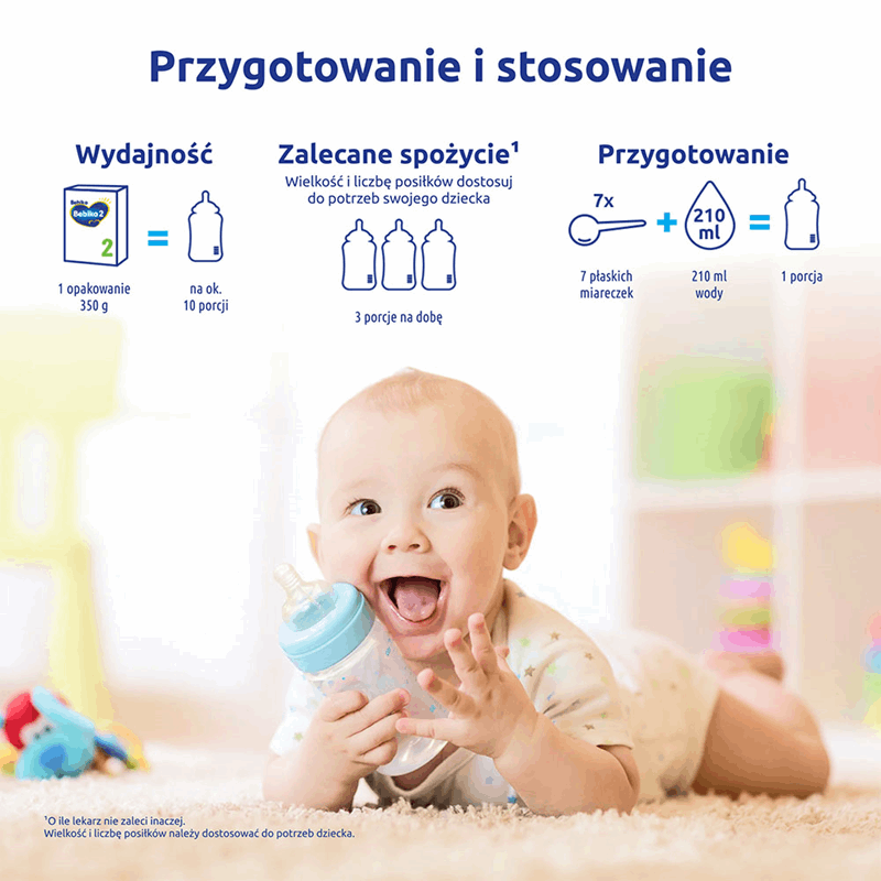 Bebiko 2 NUTRIflor Expert Mleko następne dla niemowląt powyżej 6. miesiąca życia 350 g
