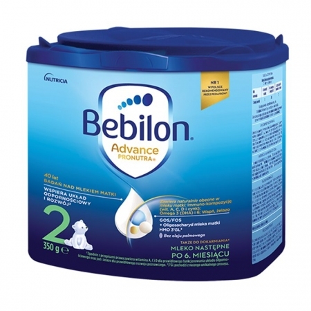 Bebilon 2 Advance Pronutra Mleko następne po 6. miesiącu 350 g
