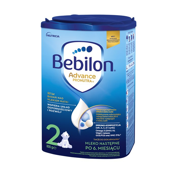 Bebilon 2 Advance Pronutra Mleko następne po 6. miesiącu 800 g
