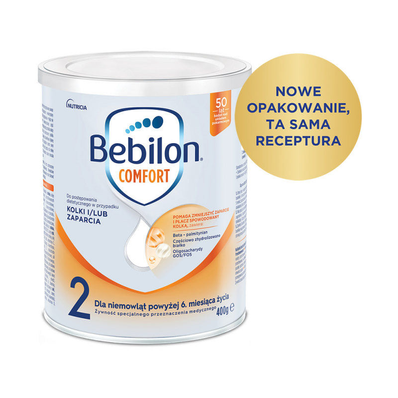 Bebilon Comfort 2 mleko następne od 6. miesiąca, 400 g