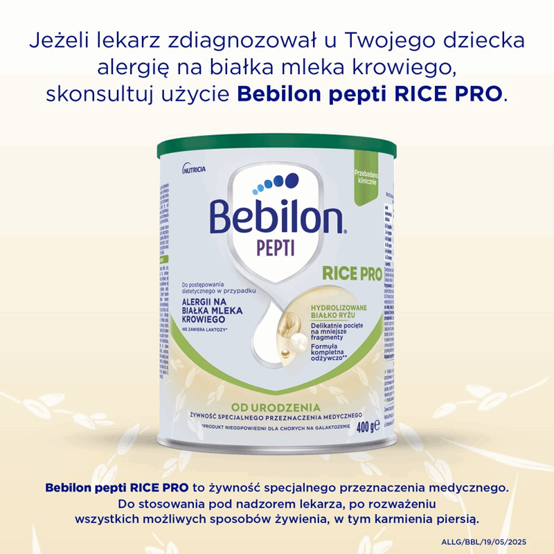 Bebilon Pepti Rice Pro proszek, 400 g