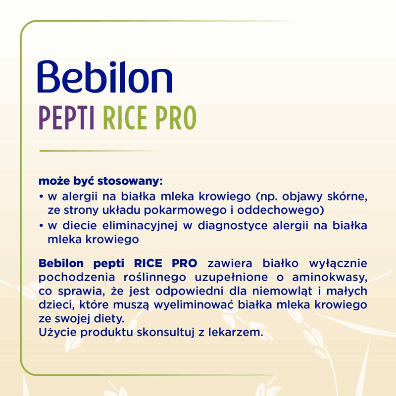 Bebilon Pepti Rice Pro proszek, 400 g
