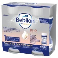 Bebilon Profutura 1 DuoBiotik mleko początkowe od urodzenia (1-20 kg), 2 x 70 ml