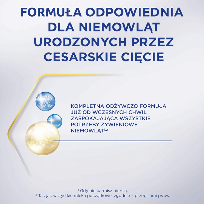Bebilon ProFutura Cesar Biotik 1 Mleko początkowe dla niemowląt od urodzenia 800 g